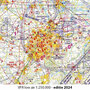 VFR low air chart 1:250.000 geplooid editie 2024 - papier